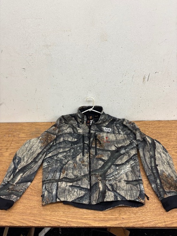 lot 208 image: Browning hells canyon 2xl camo jacket