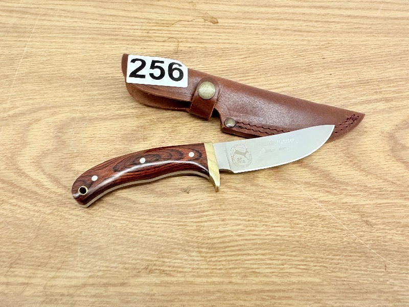 lot 256 image: MN deer Hunters associations fixed blade
