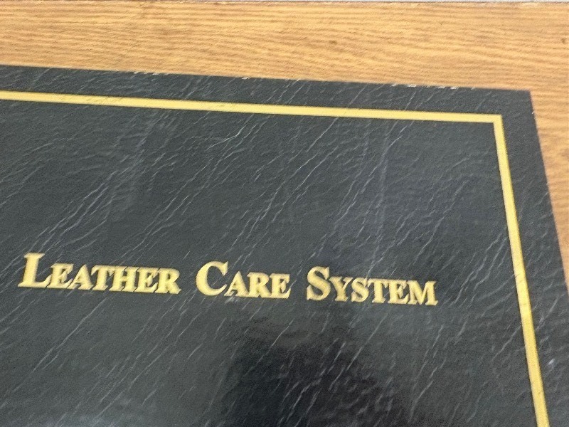 lot 270 image: Leather care system