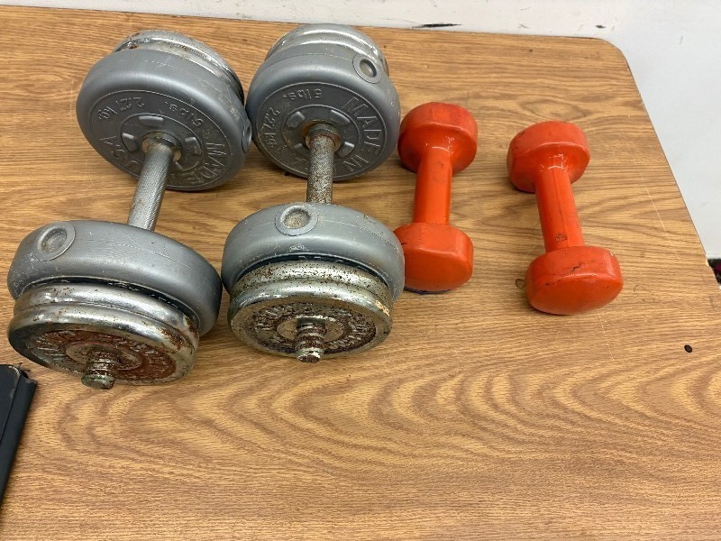 lot 359 image: Set of arm weights