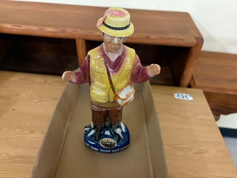 lot 377 image: Fisherman decanter
