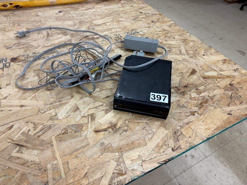 lot 397 image: Nintendo Wii with - no remotes or games