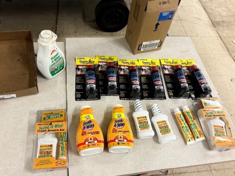 lot 404 image: Coyote urine and scent remover