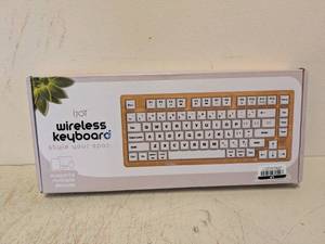 lot 49 image: NEW IJOY WIRELESS KEYBOARD STYLE YOUR SPACE