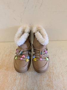 lot 30 image: NEW CAT & JACK KIDS BOOTS SIZE 9 BROWN