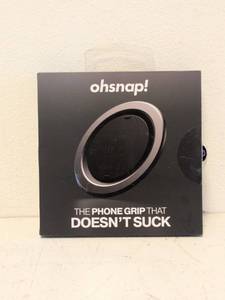 lot 66 image: OHSNAP THE PHONE GRIP THAT DOESNT SUCK BORING BLACK