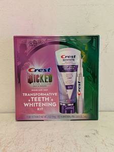 lot 88 image: NEW CREST WICKED TRANSFORMATIVE TEETH WHITENING KIT