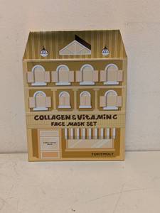 lot 136 image: NEW TONYMOLI COLLAGEN & VITAMIN C FACE MASK SET