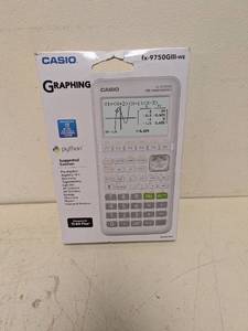 lot 160 image: NEW CASIO GRAPHING PYTHON FX-9750 Glll-we CALCULATOR