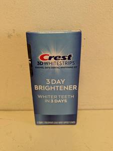 lot 113 image: NEW CREST 3D WHITESTRIPS 6PK