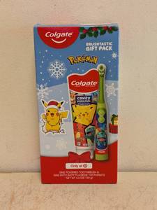 lot 87 image: NEW COLGATE POKMON BRUSHTASTIC GIFT PACK