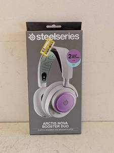 lot 200 image: NEW STEELSERIES ARCTIS NOVA BOOSTER DUO