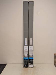 lot 215 image: (2) NEW MAINSTAYS 1 CORDLESS VINYL BLINDS WHITE