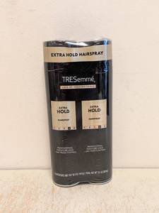 lot 163 image: NEW TRESEMME EXTRA HOLD HAIRSPRAY 2PK