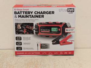 lot 176 image: NEW ULTRA PRO ELITE 10-STAGE SMART BATTERY CHARGER & MAINTAINER
