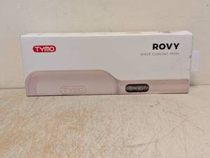 lot 180 image: NEW TYMO ROVY WAVE CURLING IRON