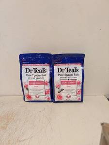lot 143 image: (2) DR TEALS PURE EPSON SALT