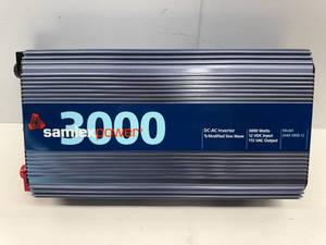 lot 58 image: SAMLEX SINE WAVE POWER INVERTER