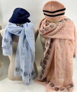 lot 249 image: JC Sunny Scarves & Knit Hats