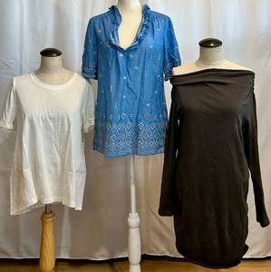 lot 251 image: Elie Tahari Top, Veronica Beard Top & Jarbo Dress