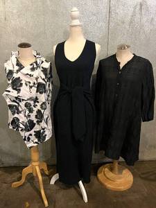 lot 100 image: Christian Wijnants Top - Rag & Bone Dress - Raquel Allegra Top (Lot of 3)