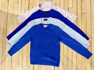 lot 277 image: Nordstrom, Land of Scotland, Tahari, White & Warren - Cashmere Sweaters (Lot of 4)