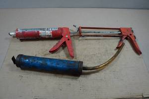 lot 53 image: Caulk and Grease Guns
