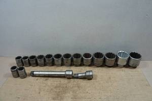 S-K 3/4" Drive Sockets and Extensions - 7/8"-2"