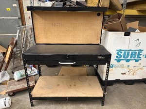 lot 64A image: Hyper Tough Work Bench with Drawer