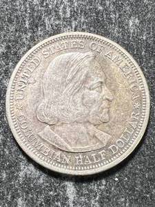 lot 06 image: 1893 US COLOMBIAN EXPO HALF DOLLAR