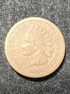 lot 68 image: 1859 US INDIAN HEAD CENT