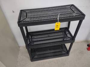 lot 63 image: Poly Shelf, 32x14x37...