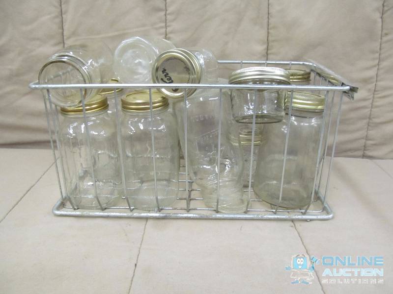 lot 35 image: Canning Jars