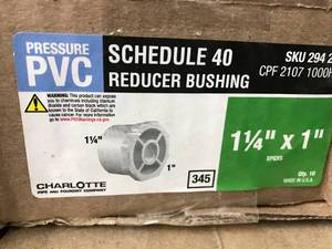 lot 17 image: SCHEDULE 40 REDUCER BUSHING