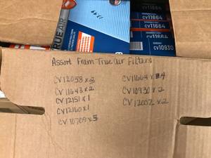 lot 31 image: ASSORTED FRAM AIR FILTERS