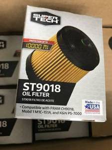 lot 61 image: SUPERTECH OIL FITLERS ST9018