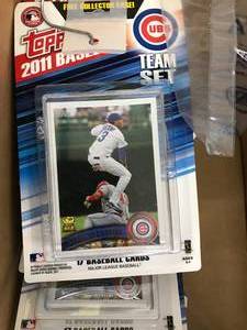 lot 69 image: CHICAGO CUB BASEBALL CARDS 2011