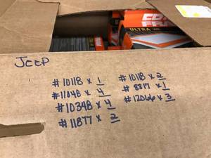 lot 77 image: JEEP FRAM AIR FILTERS