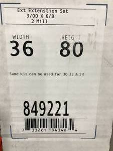 lot 109 image: JAMB EXTENSION KIT