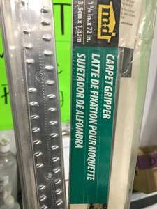 lot 114 image: CARPET GRIPPER STRIPS