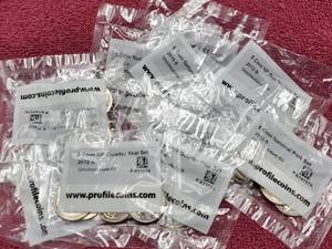 lot 97 image: (13) 5-Coin Sets, BU National Park Sets of S-Mint Washington Quarter--See List