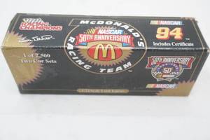 lot 87 image: Racing Champions NASCAR 50th Anniversary McDonalds Racing Team Limited Edition 2 Car Set