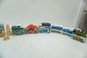 lot 217 image: Vintage Avon Perfume, Aftershave, & Cologne Bottles with Original Boxes