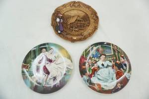 lot 253 image: Vintage Bradford Exchange Collectible Plates Vintage German Wall Plate