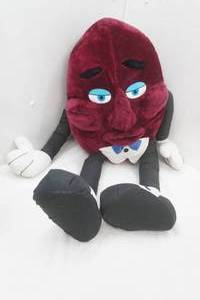 lot 264 image: 1988 California Raisins Plush Doll 19 tall