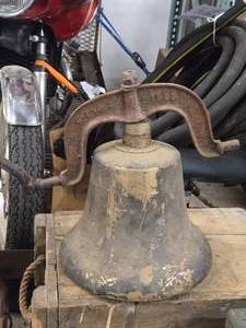 Cast Iron Bell with Clapper