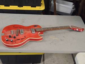 1950s - 1960s Kay Speed Demon Electric Guitar