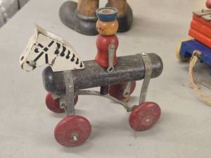 Vintage Pull Toy - Pony Tinker by Toy Tinkers Inc. (1924)