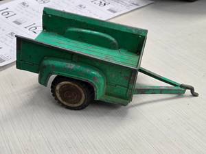 Vintage 1950s-1960s Hubley Farm Truck Wagon Trailer