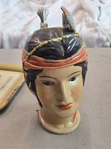 Leinenkugels Indian Maiden Collection Limited Edition Pocahontes theme #11932000 Ceramic Beer Stein